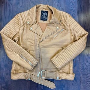 Jordan Craig Leather Moto Jacket